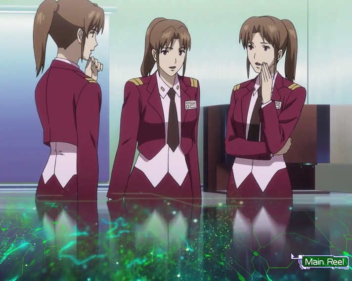 スマスロ 攻殻機動隊 CZ終了画面 オペ子