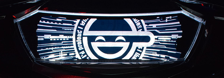 スマスロ 攻殻機動隊　上部パネル　白