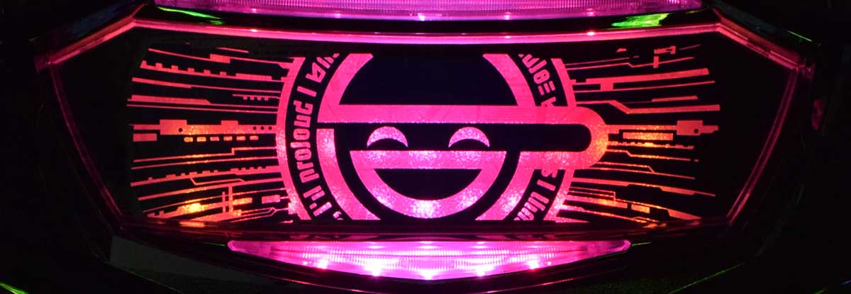 スマスロ 攻殻機動隊　上パネル　赤