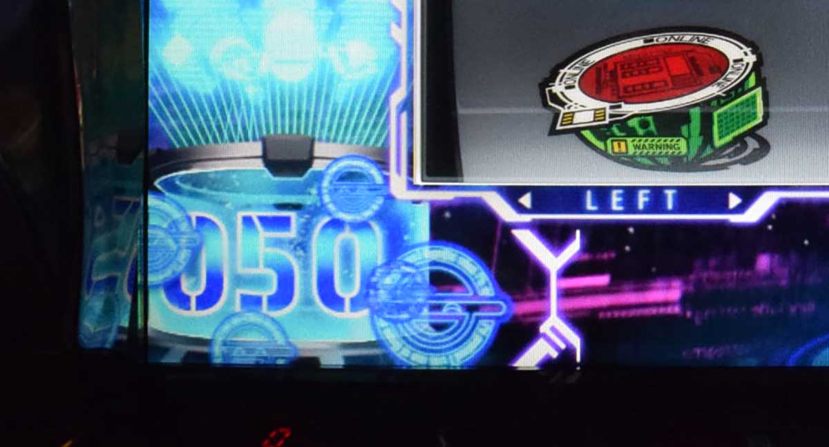 スマスロ 攻殻機動隊　通常時　50G　ゲーム数表示　青