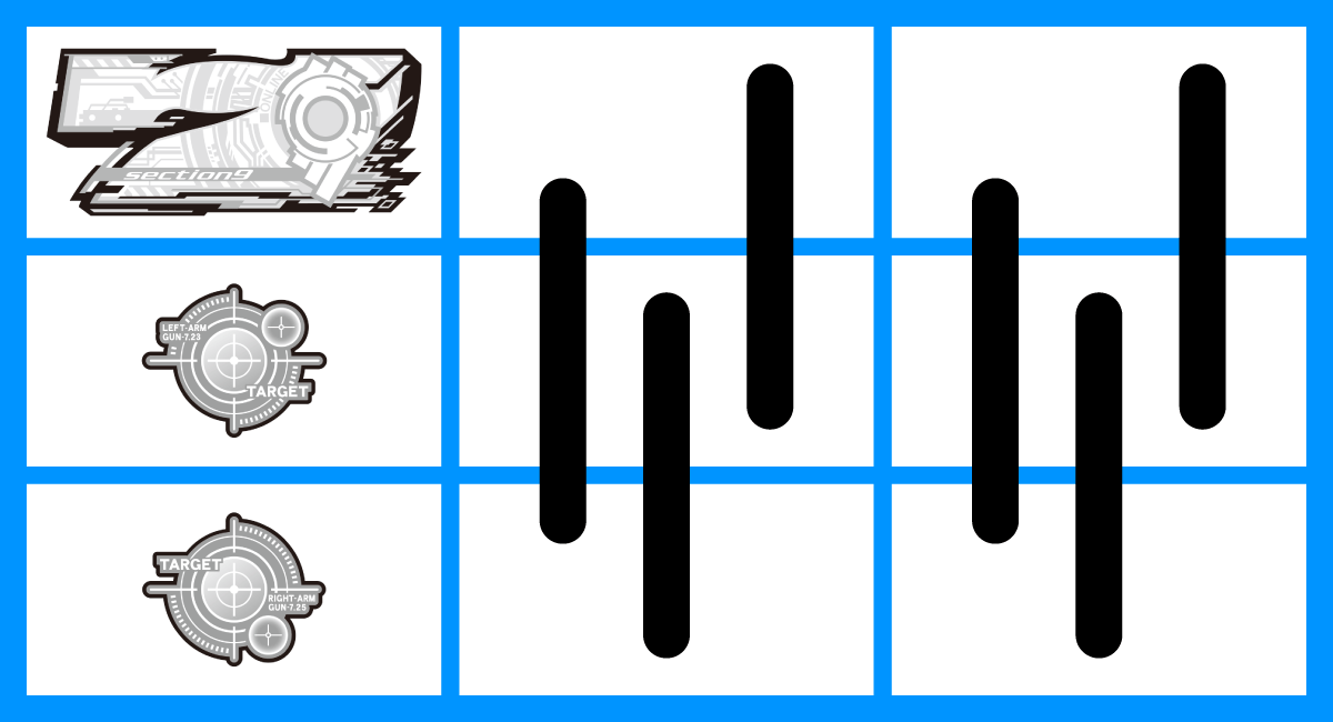 スマスロ 攻殻機動隊　順押し白7狙い　左リール上段白7停止