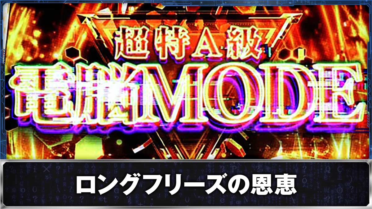 スマスロ 攻殻機動隊　電脳モード超特A級突入画面