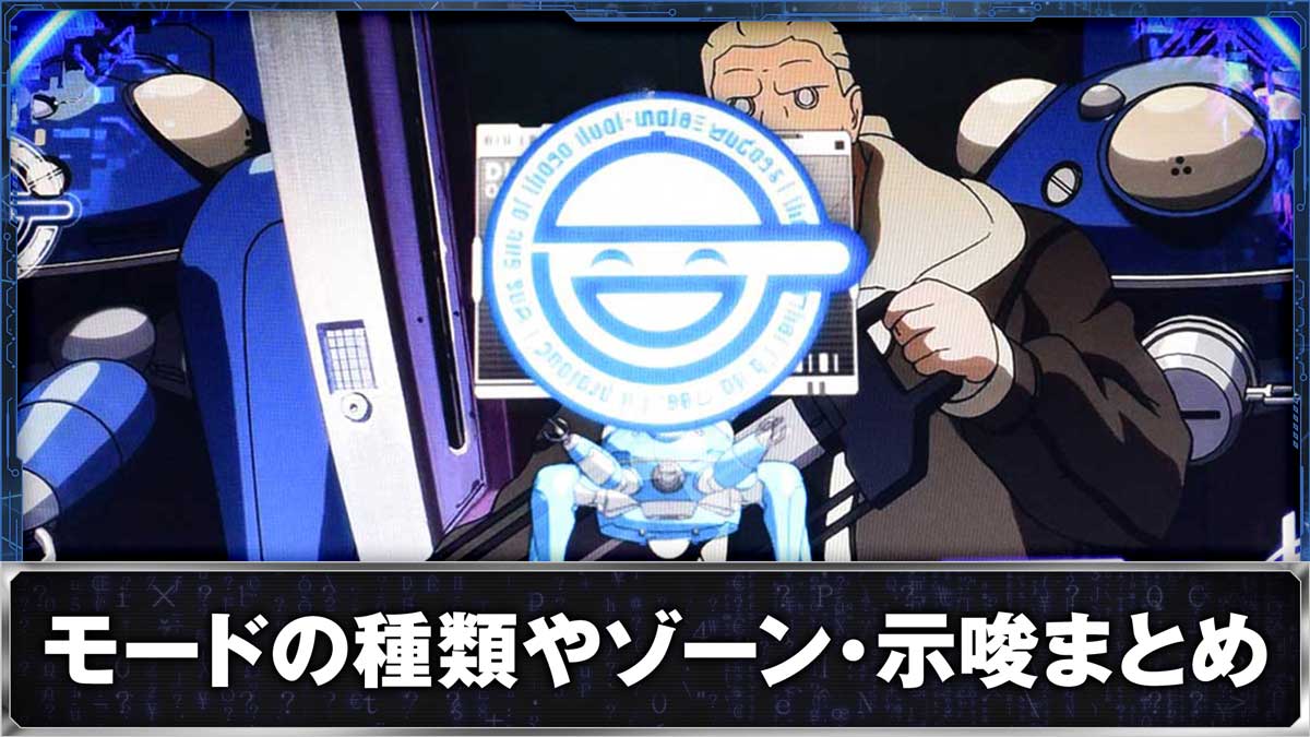 スマスロ 攻殻機動隊　通常時　殲滅ゾーン前兆中　タチコマ　笑い男シンボル