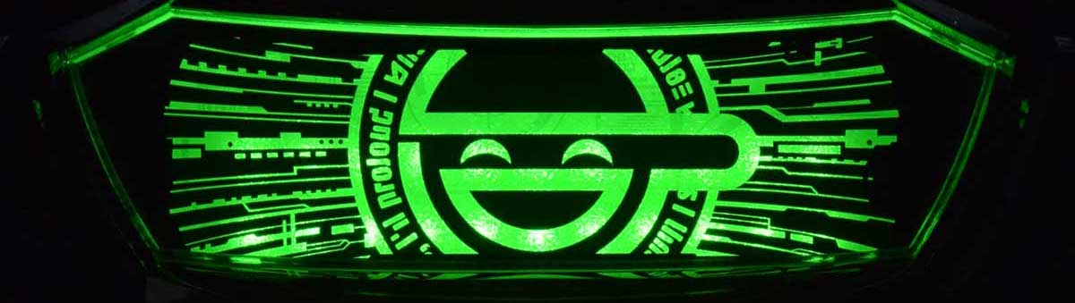 スマスロ 攻殻機動隊 通常時の演出法則 上部パネル 緑色