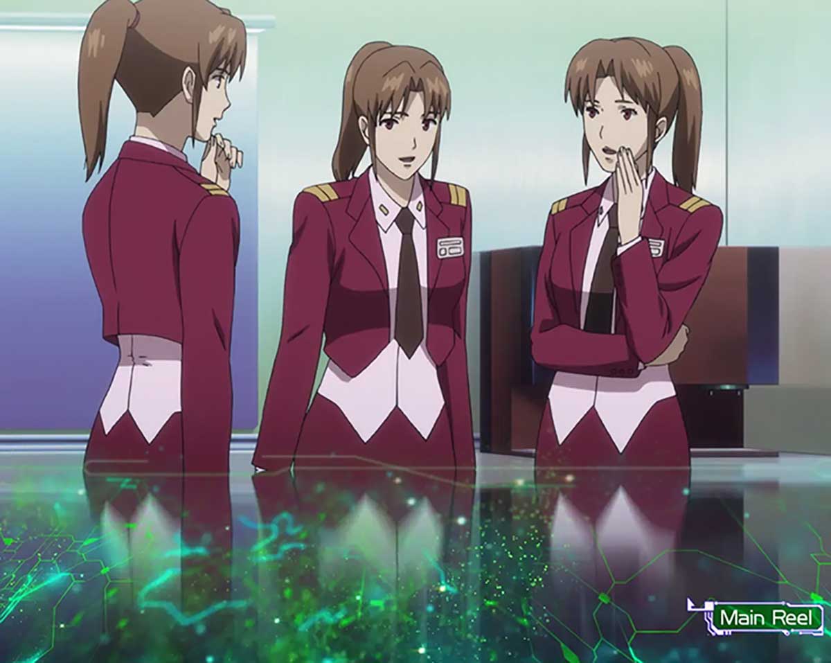 スマスロ 攻殻機動隊　CZ終了画面　オペ子