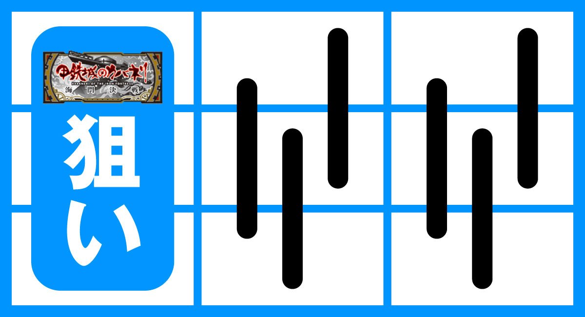 スマスロ 甲鉄城のカバネリ 海門（うなと）決戦　左リール白BAR狙い