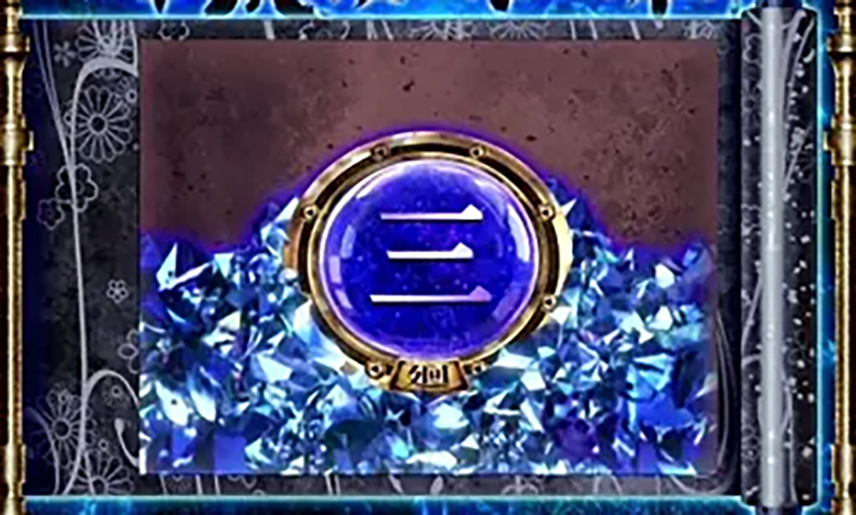 スマスロ 甲鉄城のカバネリ 海門（うなと）決戦　デモ画面中　サブ液晶　　皮膜レベル2