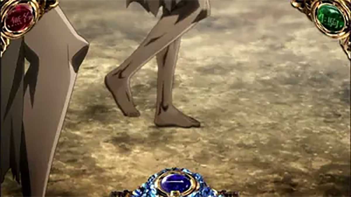 スマスロ 甲鉄城のカバネリ 海門（うなと）決戦　セリフ演出　カバネの気配を強く感じる無名