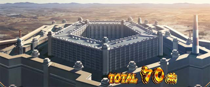 L範馬刃牙　ボーナス終了画面　ブラックペンタゴン