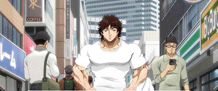 L範馬刃牙　通常時のステージ　市街地