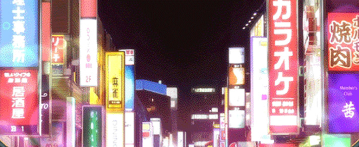 L範馬刃牙　通常時のステージ　繁華街