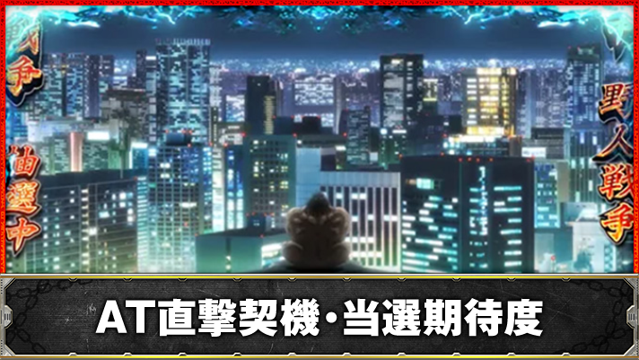 L範馬刃牙　AT直撃抽選（大都会ステージ）　TOP画像