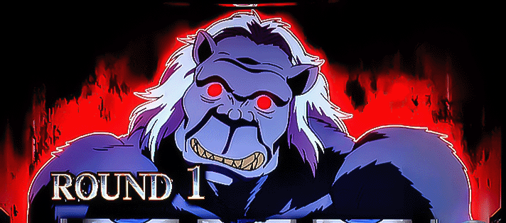 L範馬刃牙　ラウンド開始画面　夜叉猿