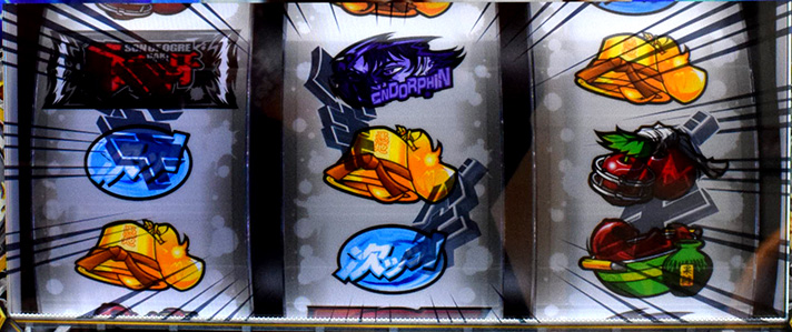 L範馬刃牙　チャンスアップ（バキバキ文字）　黒