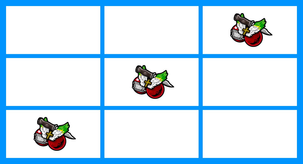 スマスロヨルムンガンド　各小役の停止形　強チェリー