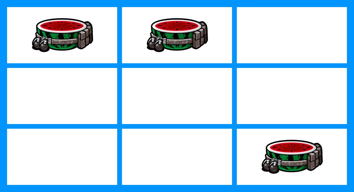 スマスロヨルムンガンド　各小役の停止形　チャンス目B