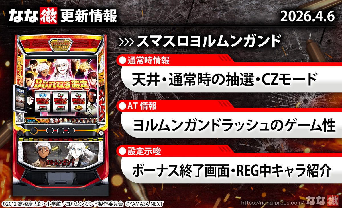 スマスロヨルムンガンド　更新情報