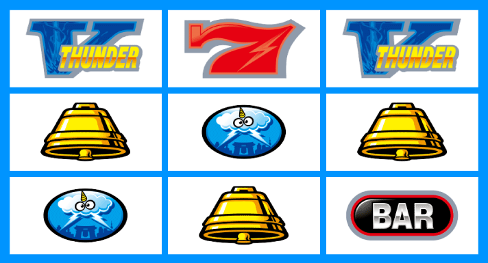 スマスロ サンダーV　リーチ目　単独V狙い時のリーチ目