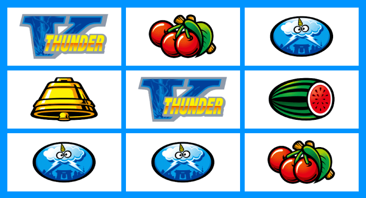 スマスロ サンダーV　リーチ目　単独V狙い時のリーチ目