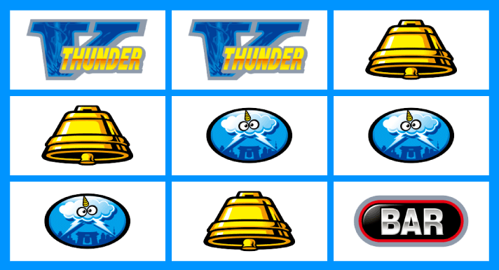 スマスロ サンダーV　リーチ目　単独V狙い時のリーチ目