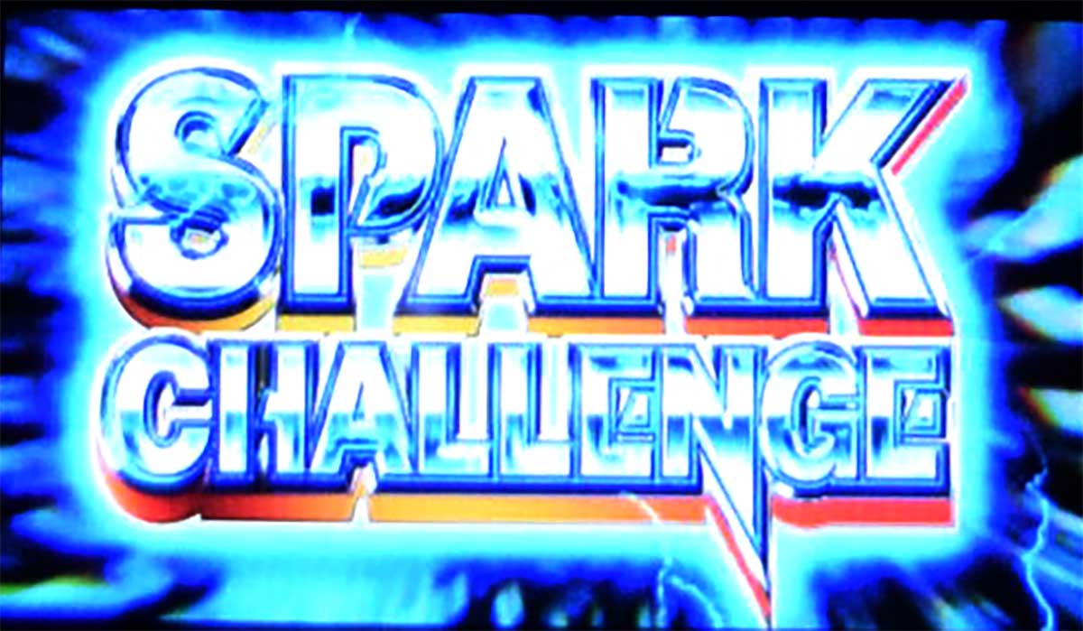 スマスロ サンダーV　スパークチャレンジ　突入画面