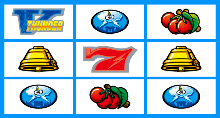 スマスロ サンダーV　リーチ目　単独V狙い時のリーチ目