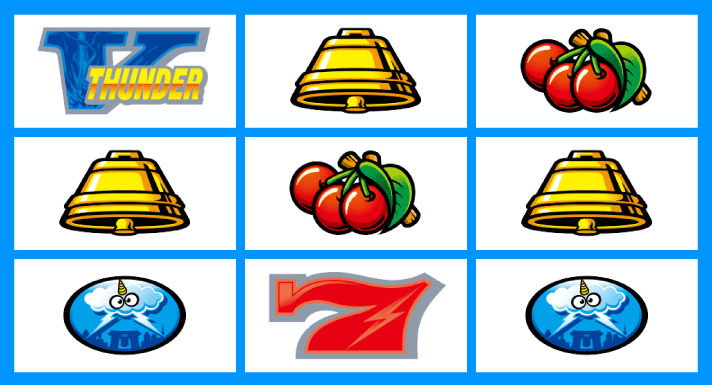 スマスロ サンダーV　リーチ目　単独V狙い時のリーチ目