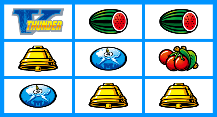 スマスロ サンダーV　リーチ目　単独V狙い時のリーチ目