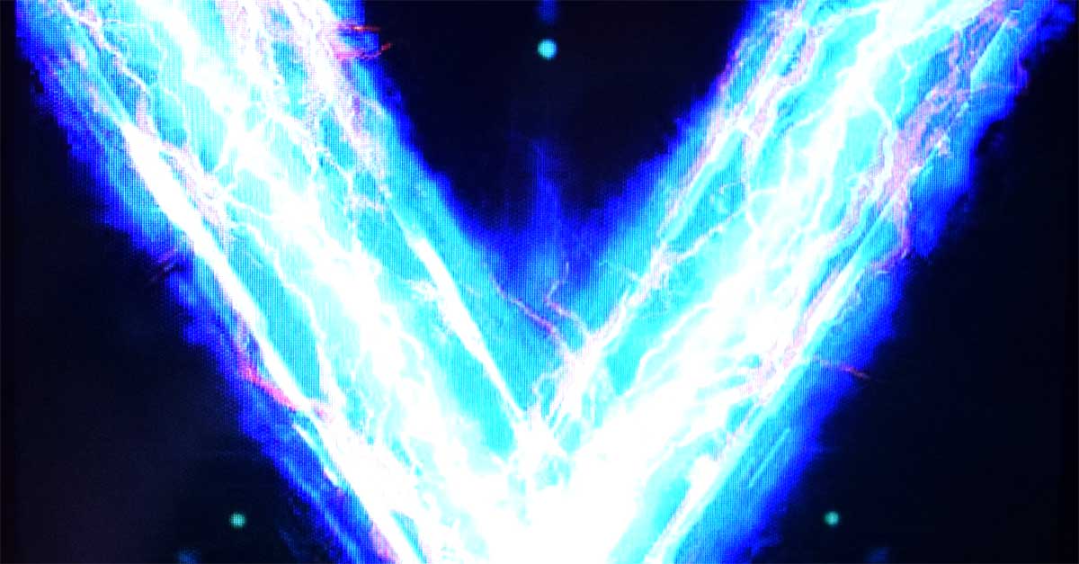 スマスロ サンダーV　スパークチャレンジ　Vフラ