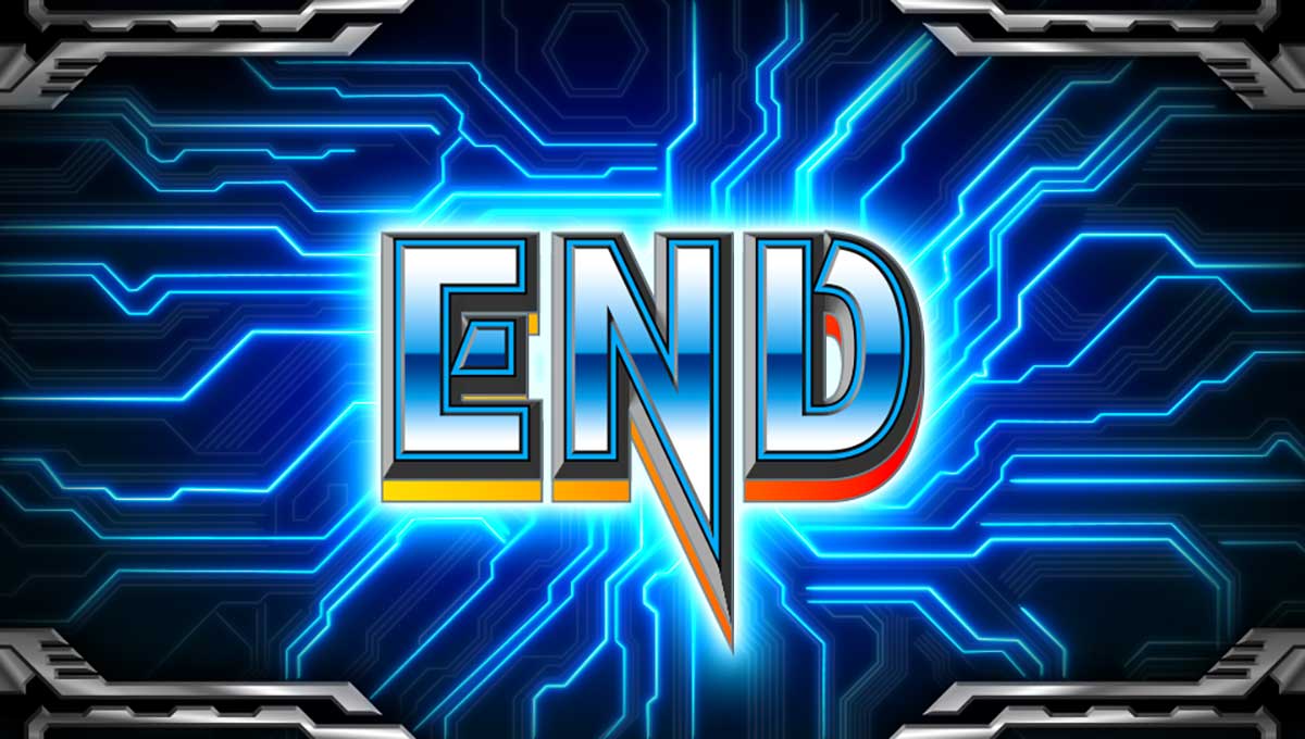 スマスロ サンダーV　BIG終了画面　レアパターン