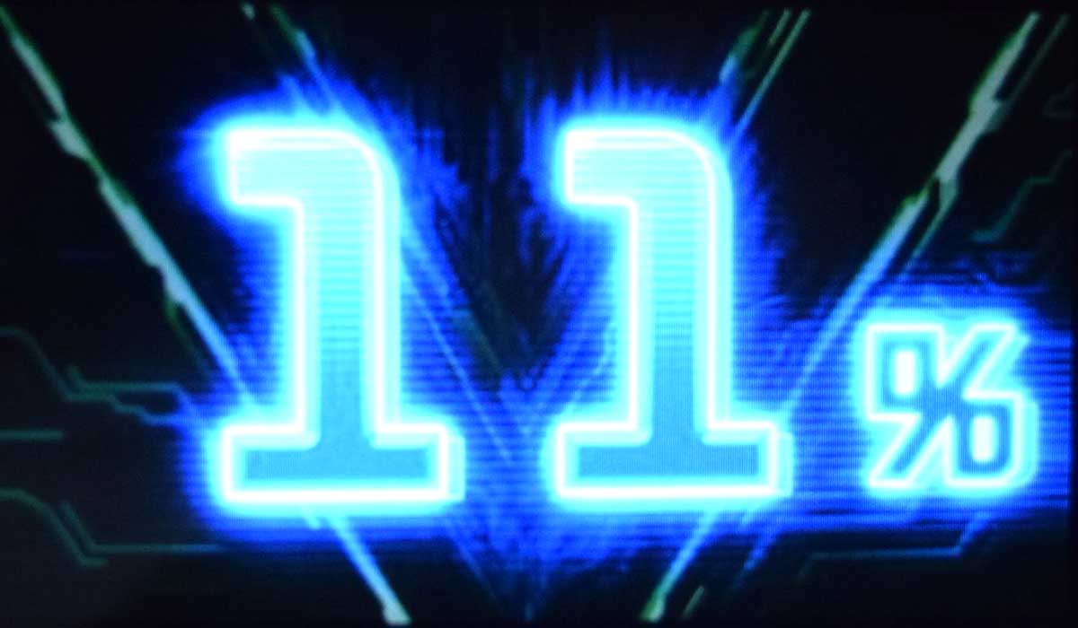 スマスロ サンダーV　スパークチャレンジ　11%　青