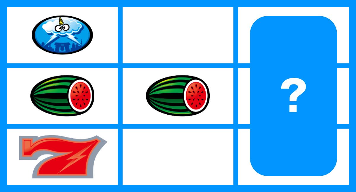 スマスロ サンダーV　赤7狙い時のリーチ目　中段スイカテンパイ