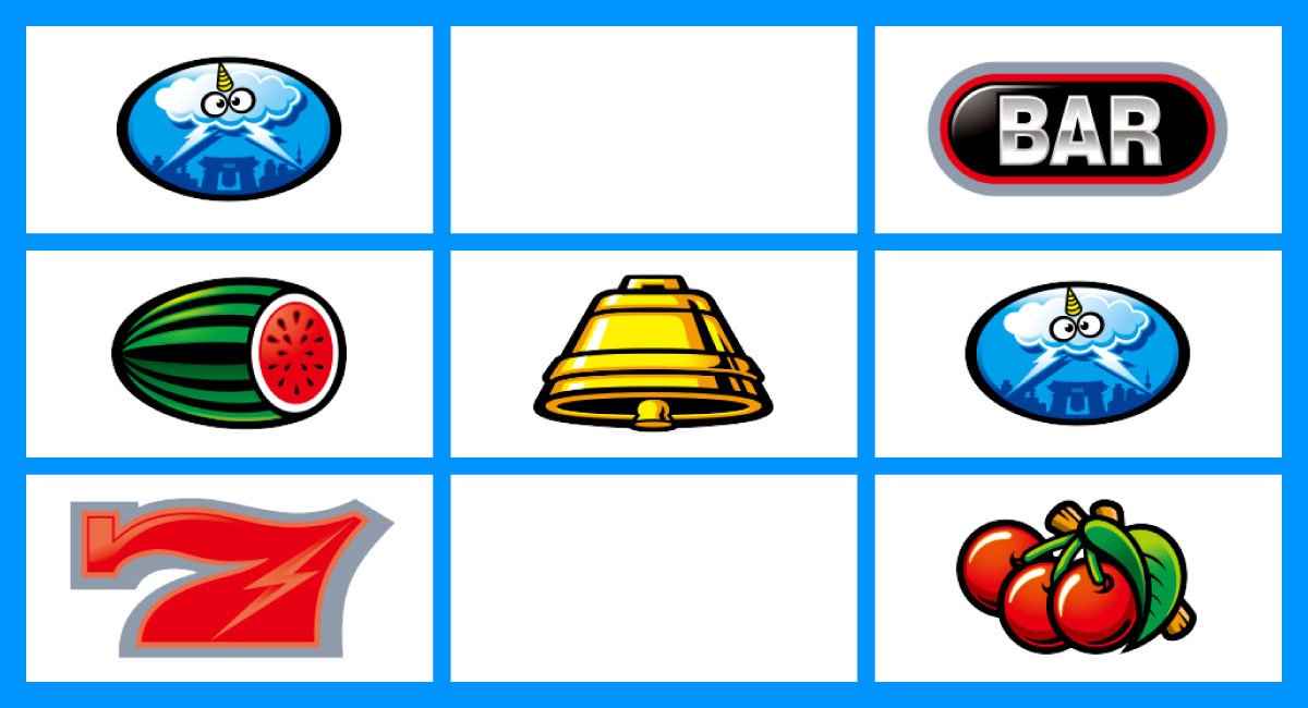 スマスロ サンダーV　リーチ目　赤7狙い時のリーチ目　赤リール中段ベル　右リール上段BAR　