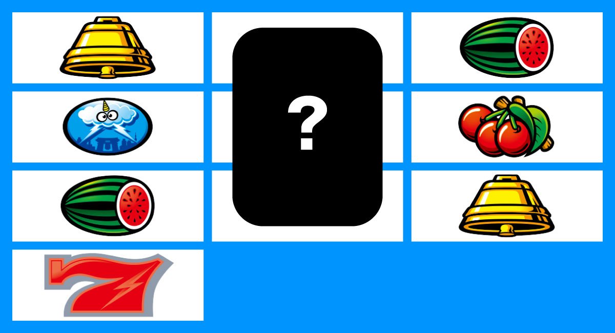 スマスロ サンダーV　リーチ目　赤7狙い時のリーチ目　左リール枠下赤7　スイカ斜めテンパイ