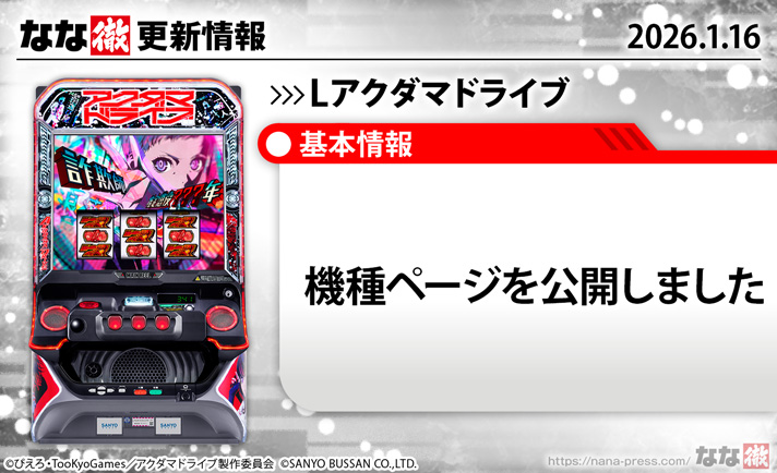 Lアクダマドライブ　更新情報