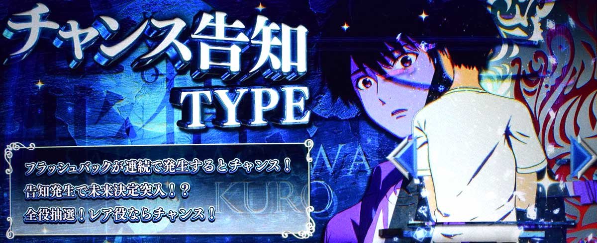 L虚構推理　虚構真偽突入画面　チャンス告知タイプ（桜川九郎）