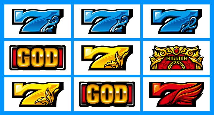 スマスロ ミリオンゴッド-神々の軌跡- 上段リプレイ 停止形