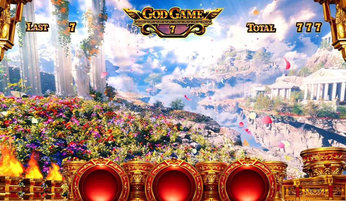 スマスロ ミリオンゴッド-神々の軌跡-　GG中ステージ　オリンポスステージ