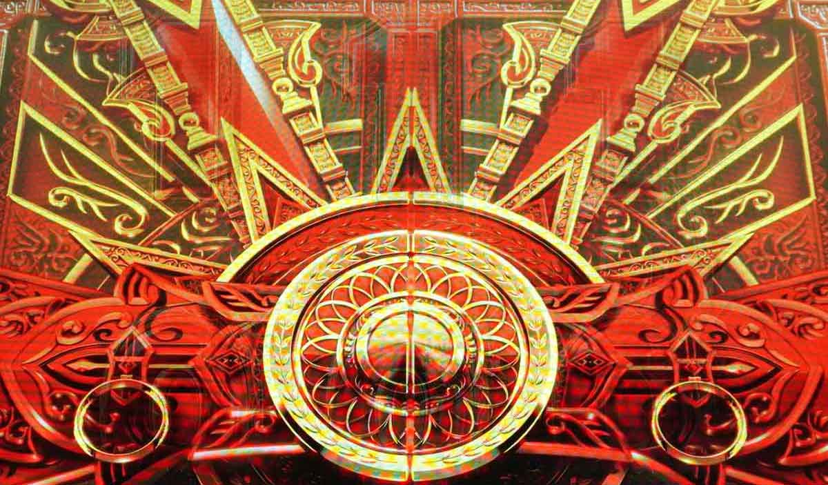 スマスロ ミリオンゴッド-神々の軌跡-　扉演出　赤