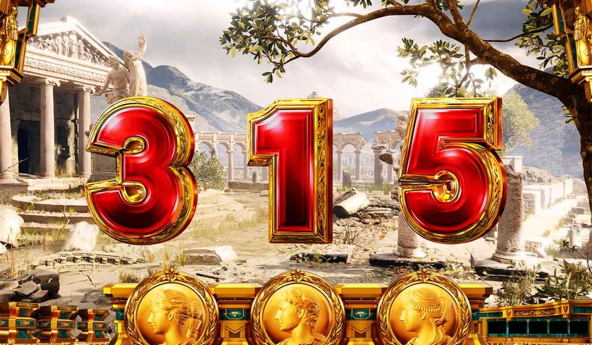 スマスロ ミリオンゴッド-神々の軌跡-　液晶出目　リーチ目　最高　315