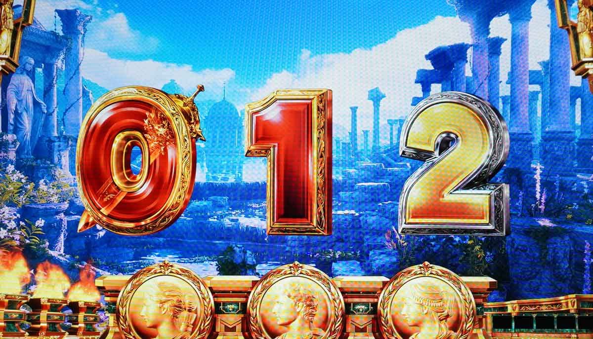 スマスロ ミリオンゴッド-神々の軌跡-　朝一0G目　012