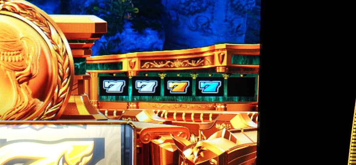 スマスロ ミリオンゴッド-神々の軌跡-　通常時　小役履歴　白7/白7/黄7/青7