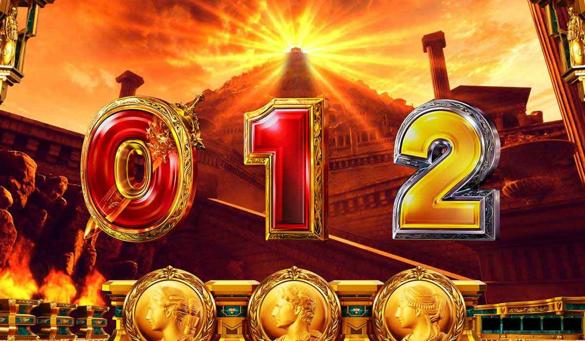 スマスロ ミリオンゴッド-神々の軌跡-　通常時のステージ　アクロポリスステージ （麓）