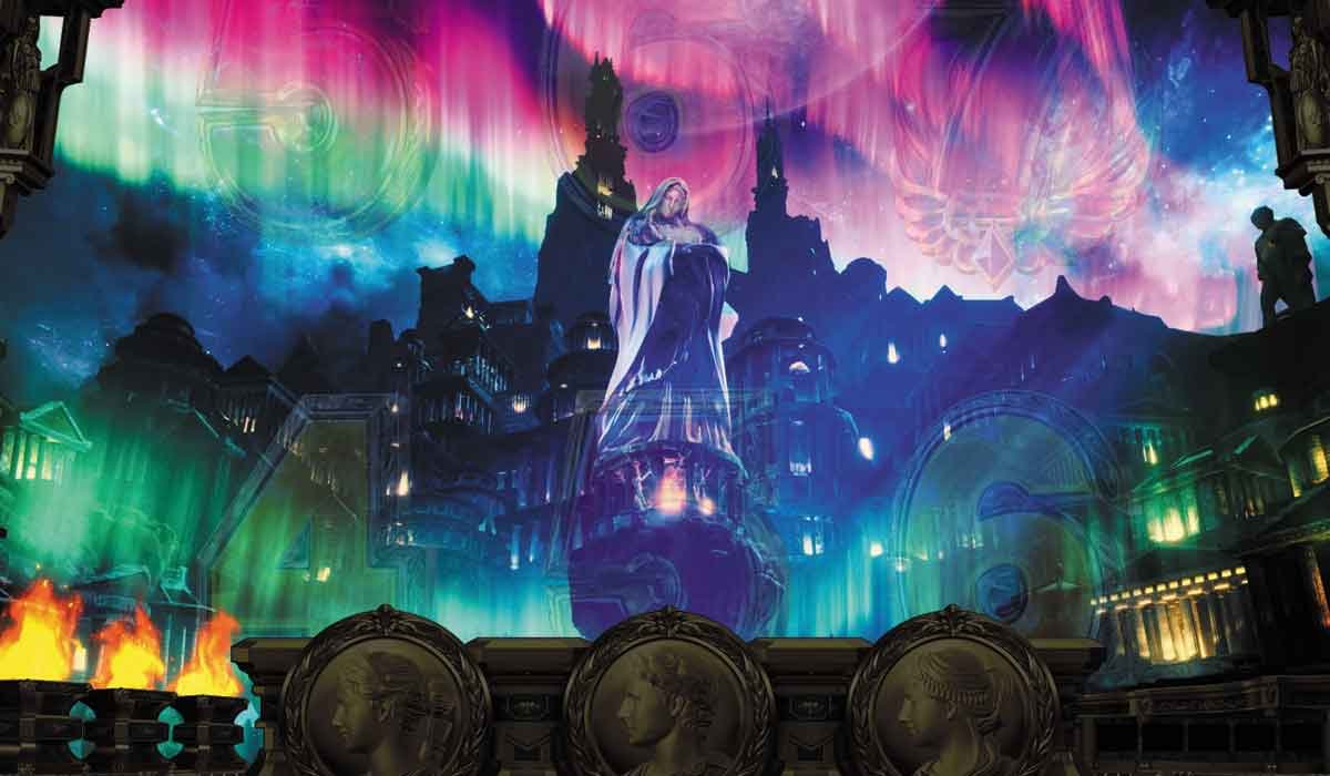 スマスロ ミリオンゴッド-神々の軌跡-　通常時のステージ　ガイアステージ