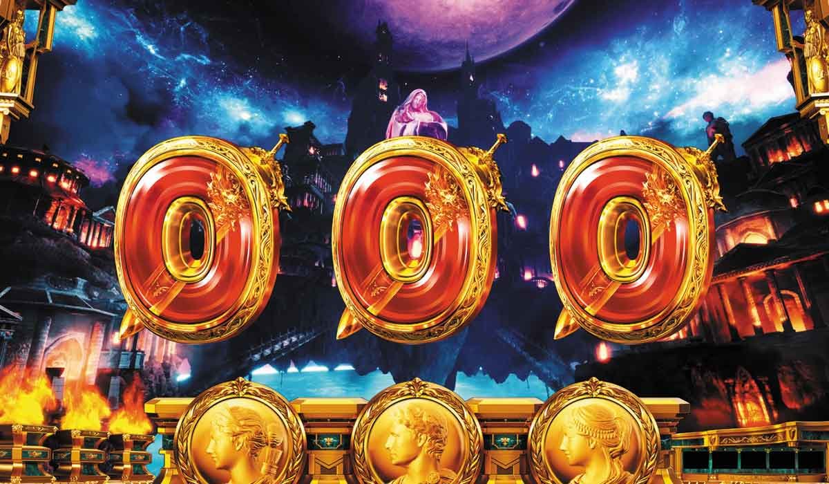 スマスロ ミリオンゴッド-神々の軌跡-　ガイアステージ中　GG当選　000