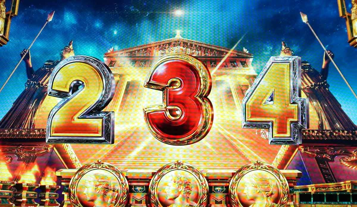 スマスロ ミリオンゴッド-神々の軌跡-　アテナステージ（神殿ステージ）