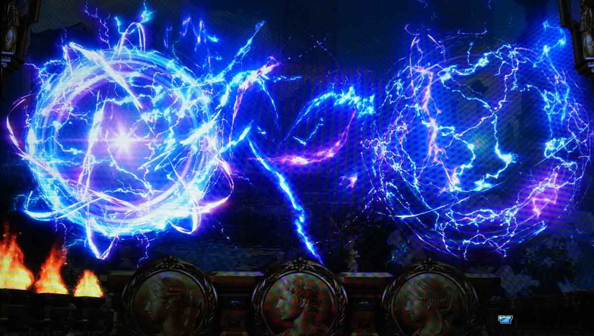 スマスロ ミリオンゴッド-神々の軌跡-　通常時　雷演出