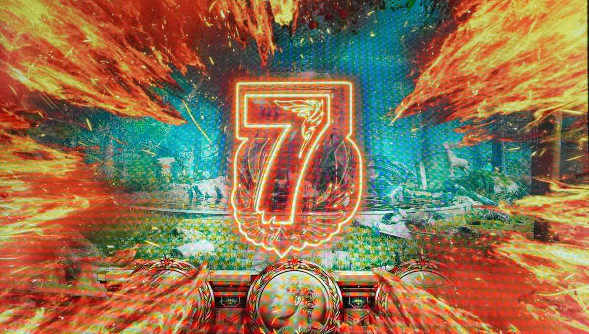 スマスロ ミリオンゴッド-神々の軌跡-　太陽の戦車演出後　中7