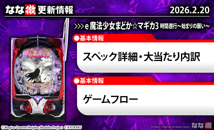 e魔法少女まどか☆マギカ3 時間遡行～始まりの願い～　更新情報の概要