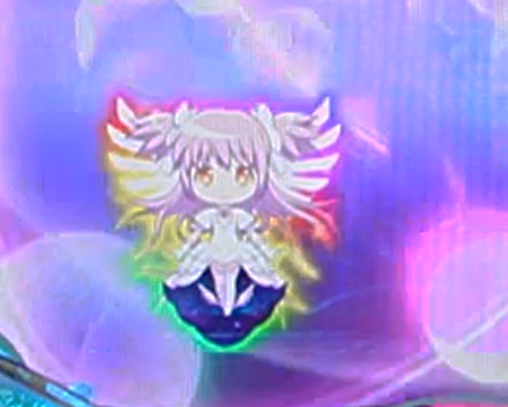 eまどマギ3・時間遡行　アルティメット超RUSH中カスタム信頼度・占有率　アルティメットまどか3000告知モード